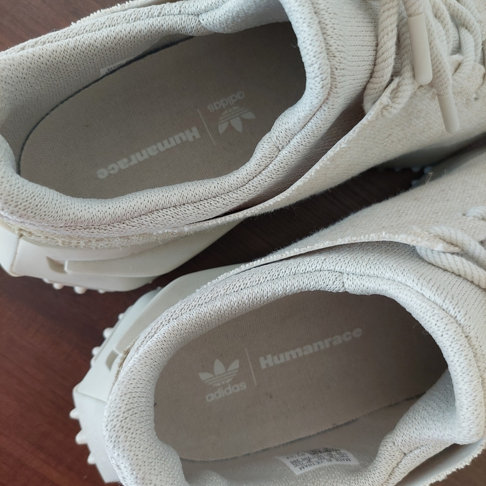 Adidas Humanrace Pharrell‎ NMD S1 MAHBS Oatmeal Men's Size 11 - Picture 4 of 9